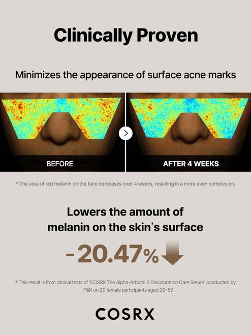 COSRX The Alpha-Arbutin 2 Discoloration Care Serum sukinnaturals sukinnaturals.com.au